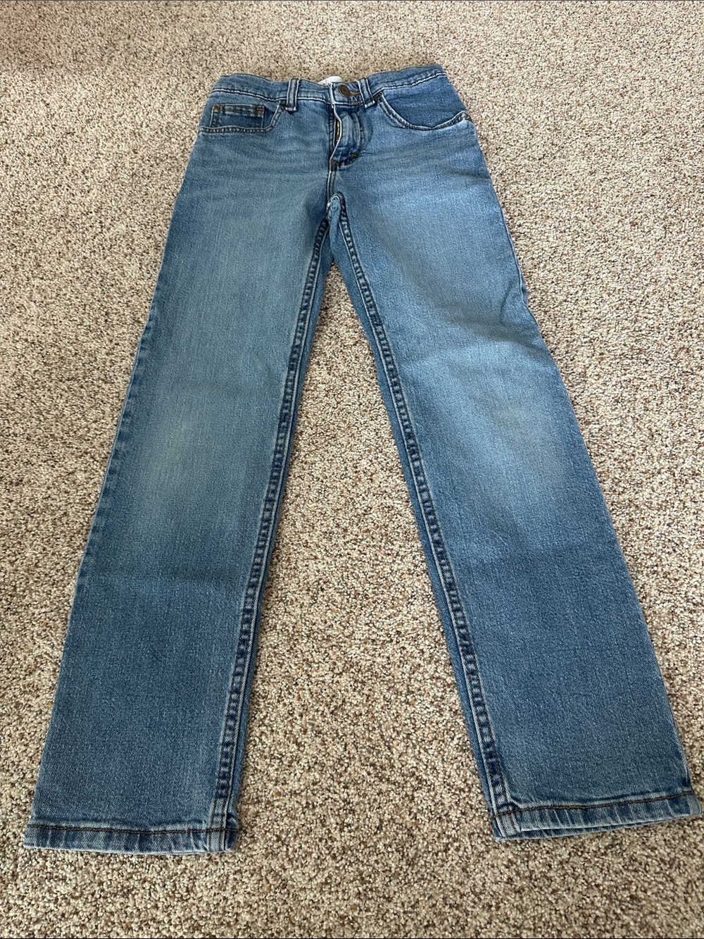 Kids Wrangler Classic Straight Blue Jeans